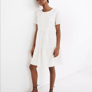 Madewell eyelet dress X-Small